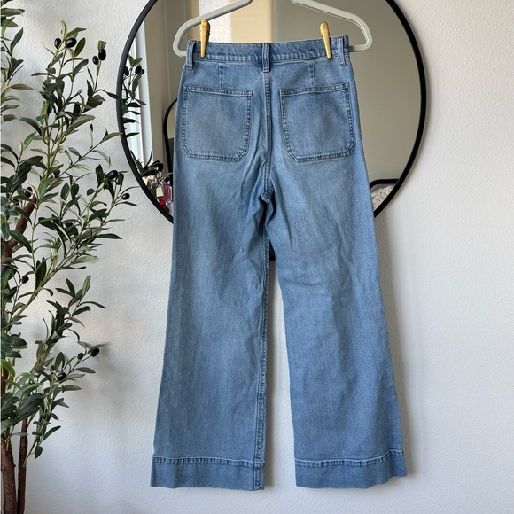 J. Crew Sailor Denim Trousers in Blue River, Women’s 27 - Picture 6 of 9